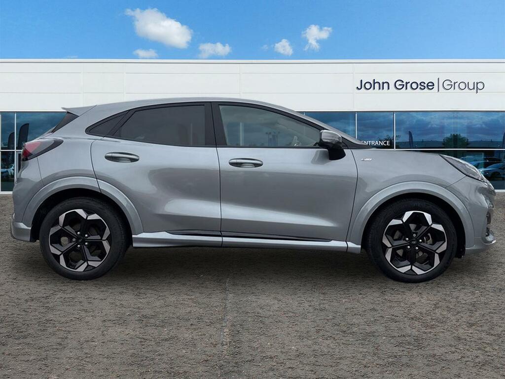 Ford Puma 1.0 Ecoboost Hybrid Mhev St-line X Hatchback AO74XJC Silver #2