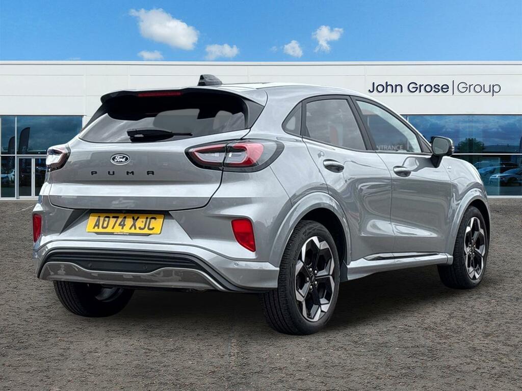 Ford Puma 1.0 Ecoboost Hybrid Mhev St-line X Hatchback AO74XJC Silver #3