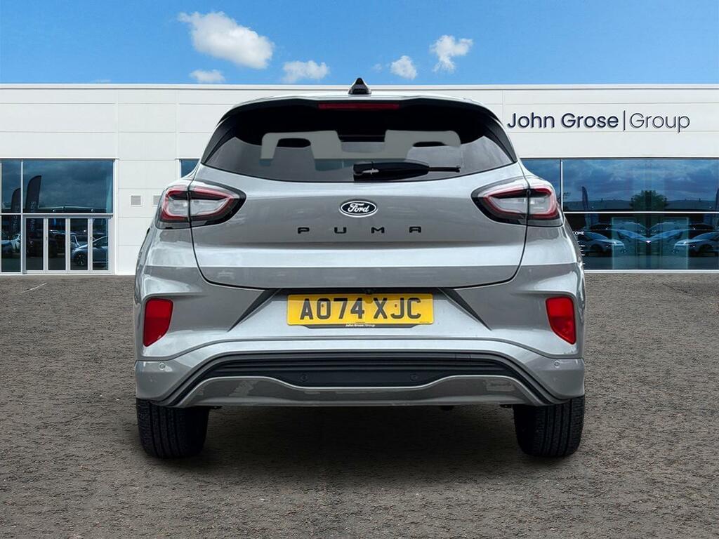 Ford Puma 1.0 Ecoboost Hybrid Mhev St-line X Hatchback AO74XJC Silver #4