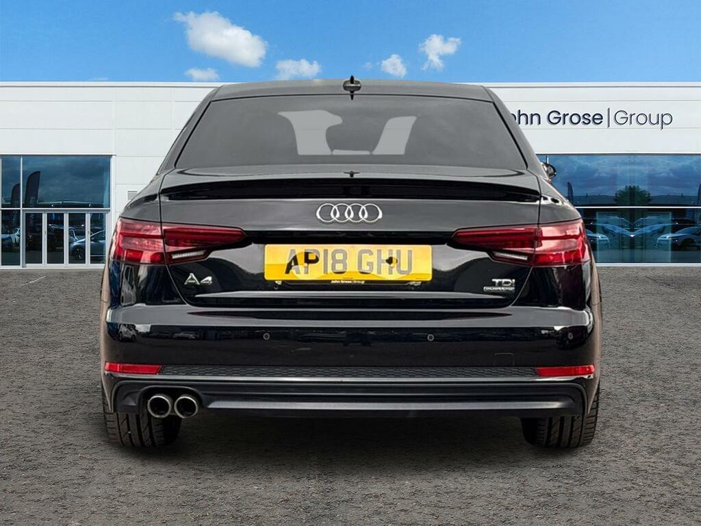 Audi A4 2.0 Tdi 190 Quattro Black Edition S Tronic Sal Black #4