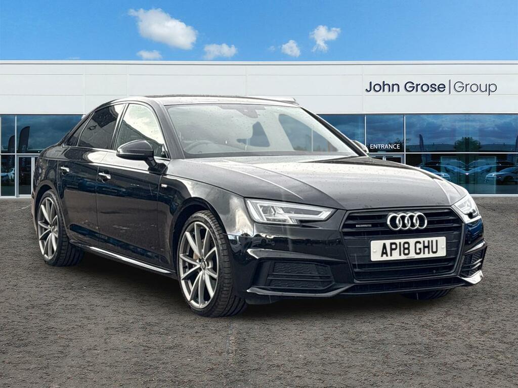 Audi A4 2.0 Tdi 190 Quattro Black Edition S Tronic Sal Black