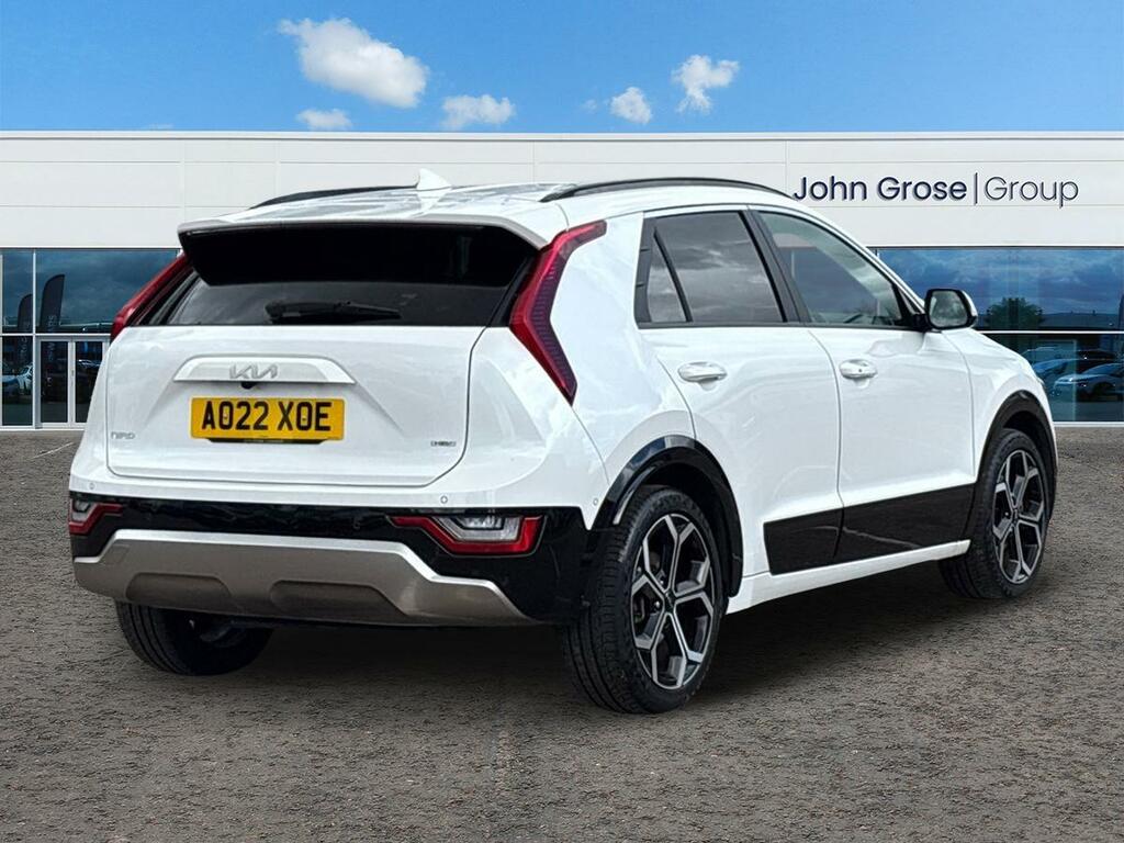 Kia Niro 1.6 Gdi Hybrid 4 Dct Estate White #3