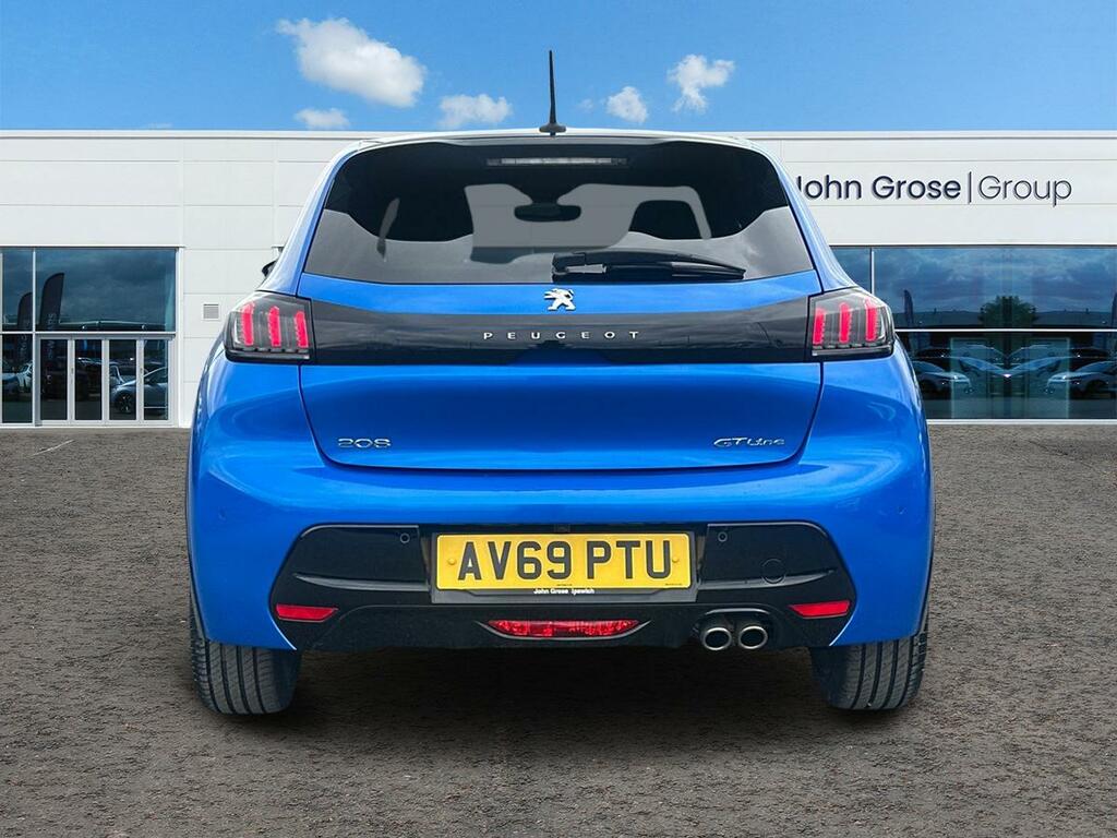 Peugeot 208 1.2 Puretech 130 Gt Line Eat8 Hatchback AV69PTU Blue #4