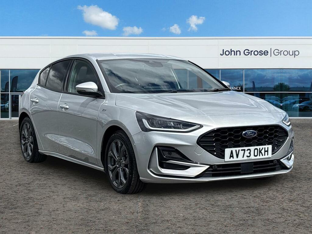 Ford Focus 1.0 Ecoboost St-line Hatchback AV73OKH Silver