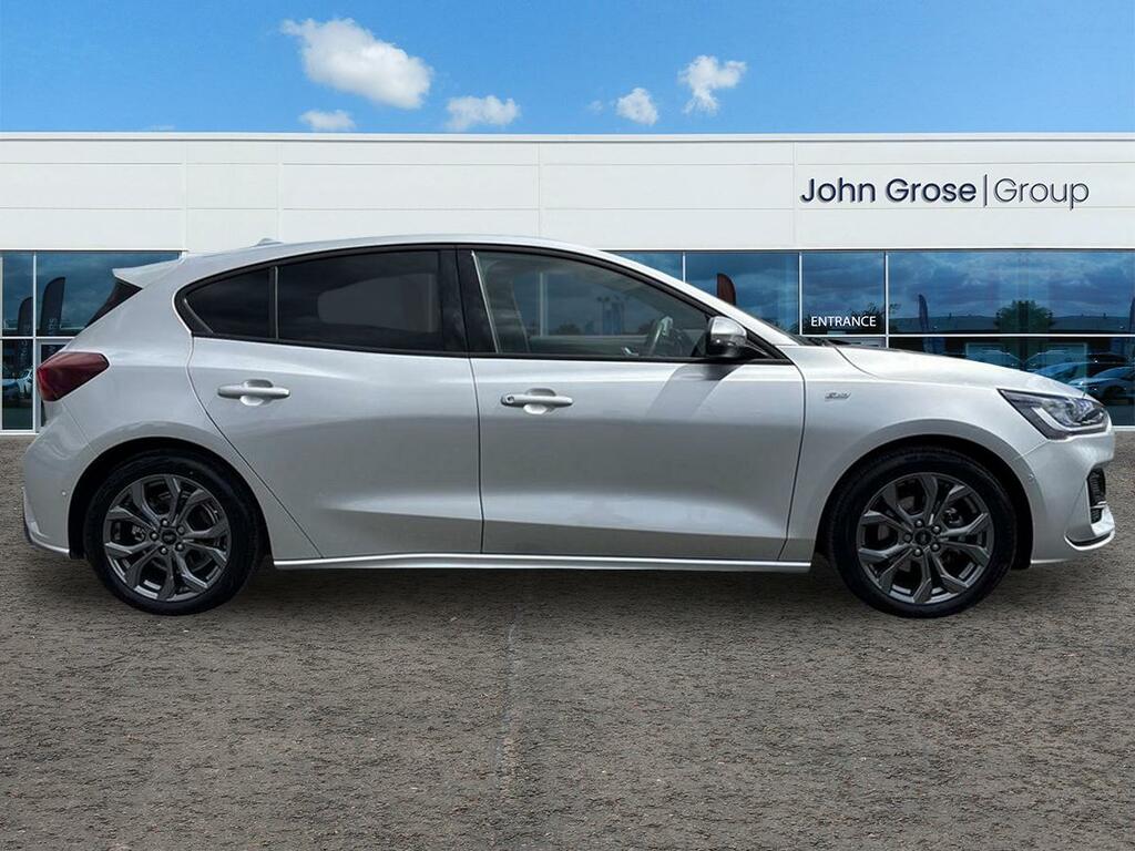Ford Focus 1.0 Ecoboost St-line Hatchback AV73OKH Silver #2