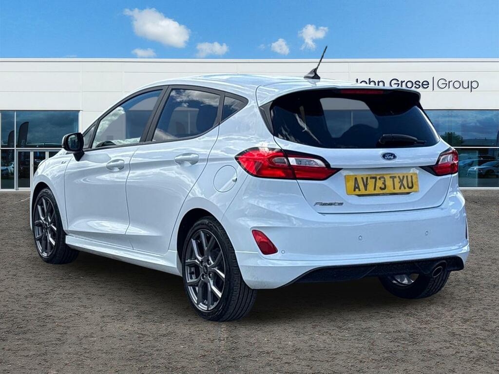 Ford Fiesta 1.0 Ecoboost St-line Hatchback White #5