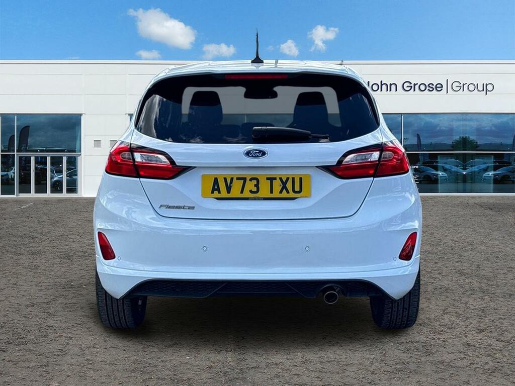 Ford Fiesta 1.0 Ecoboost St-line Hatchback White #4