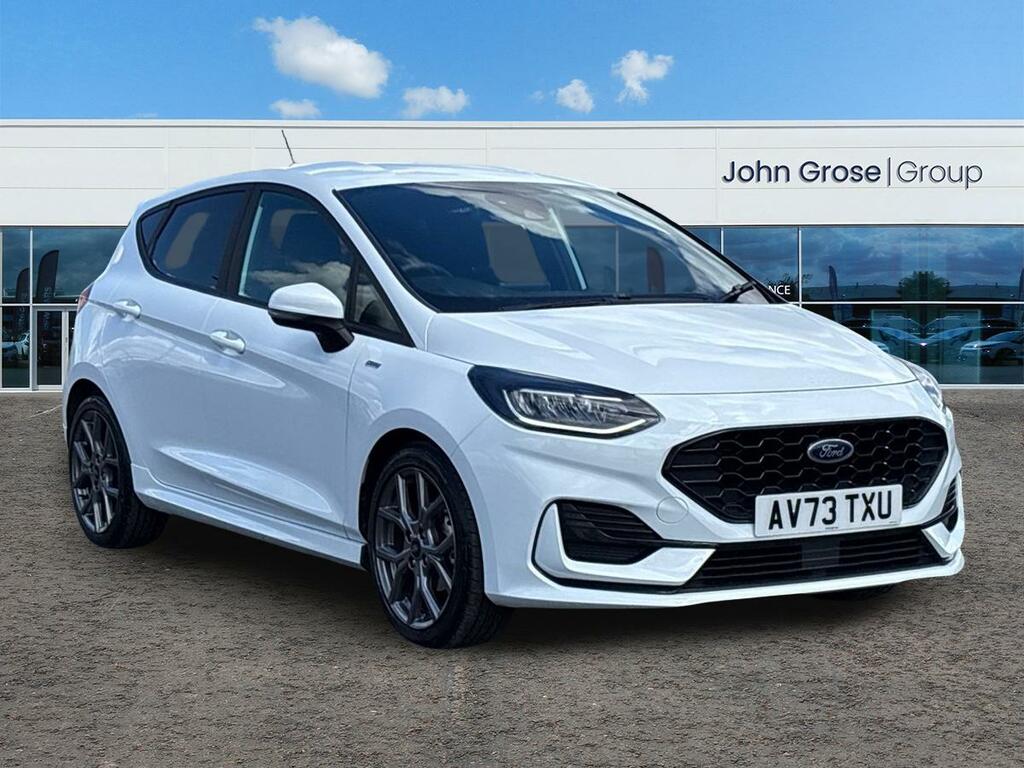 Ford Fiesta 1.0 Ecoboost St-line Hatchback White