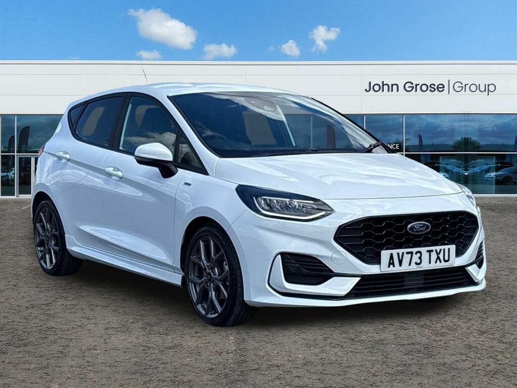 Ford Fiesta 1.0 Ecoboost St-line Hatchback White