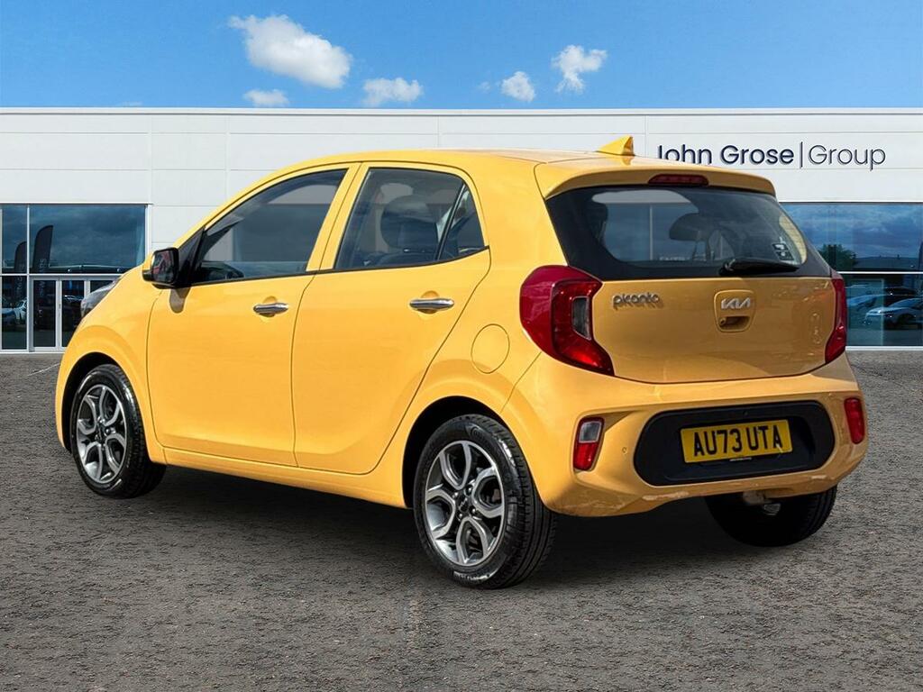 Kia Picanto 1.0 3 4 Seats Hatchback Yellow #5