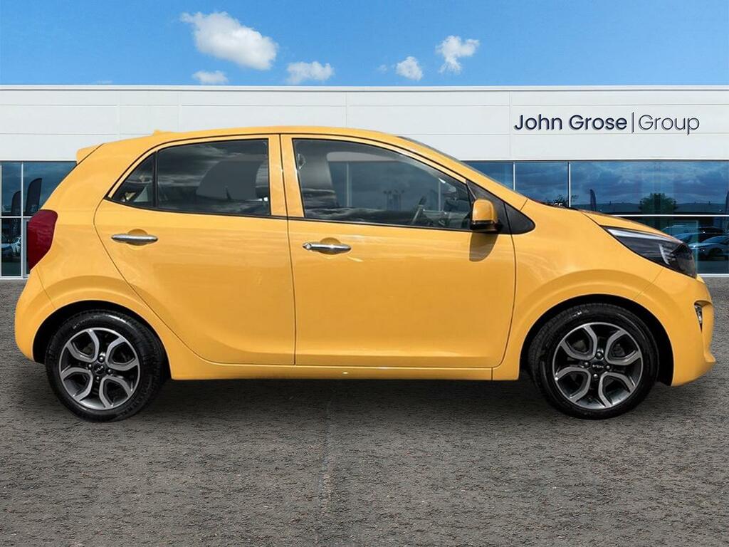 Kia Picanto 1.0 3 4 Seats Hatchback Yellow #2