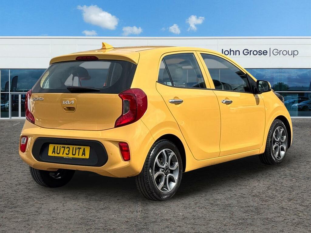 Kia Picanto 1.0 3 4 Seats Hatchback Yellow #3
