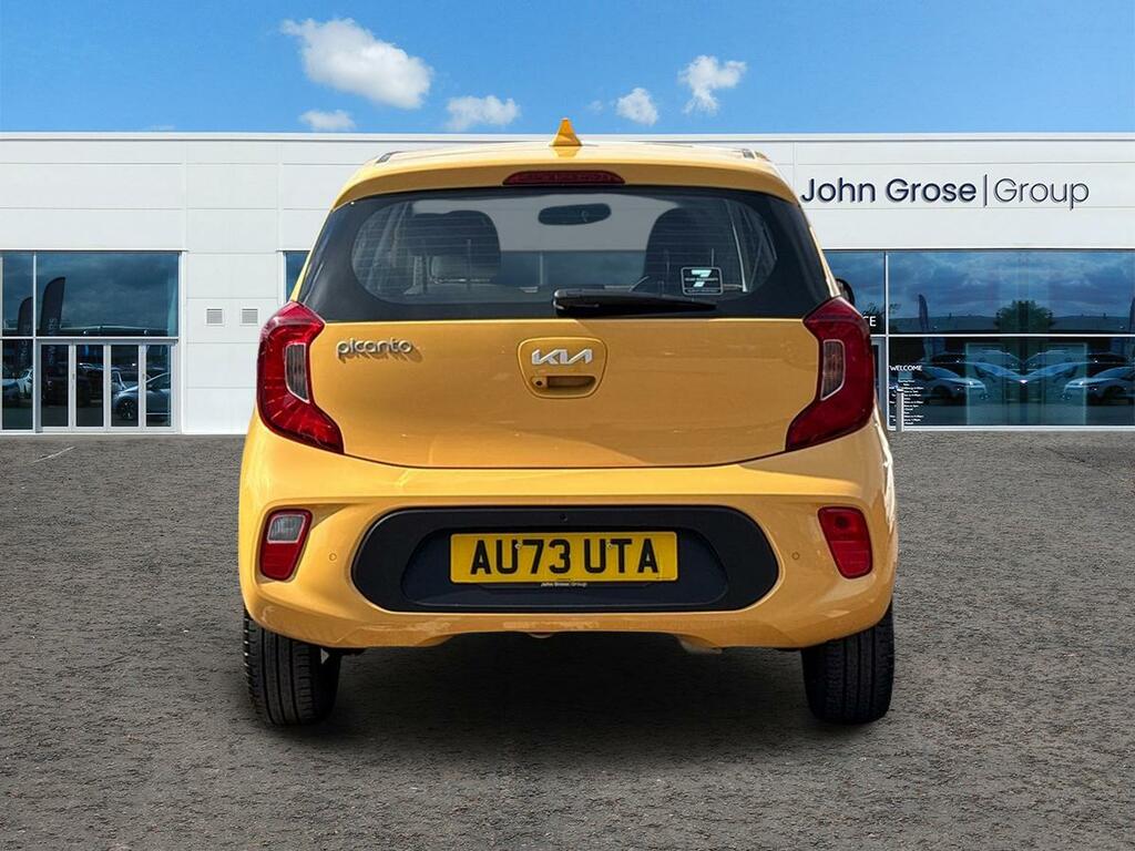 Kia Picanto 1.0 3 4 Seats Hatchback Yellow #4