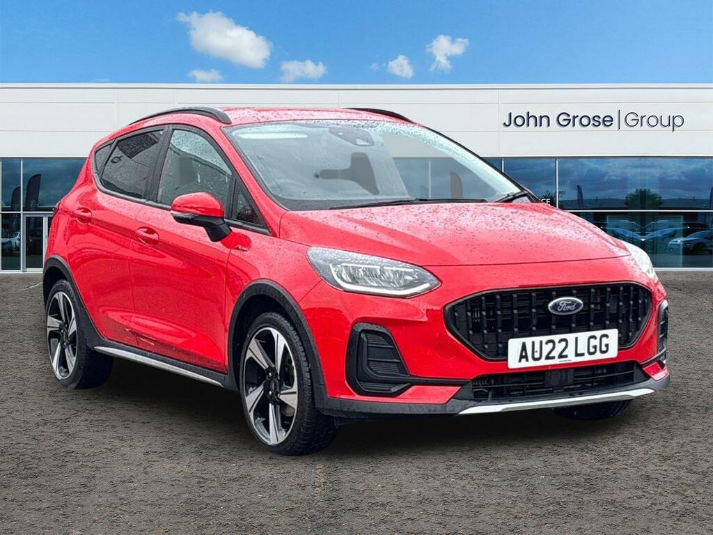 Ford Fiesta 1.0 Ecoboost 100 Active Edition Hatchback Red