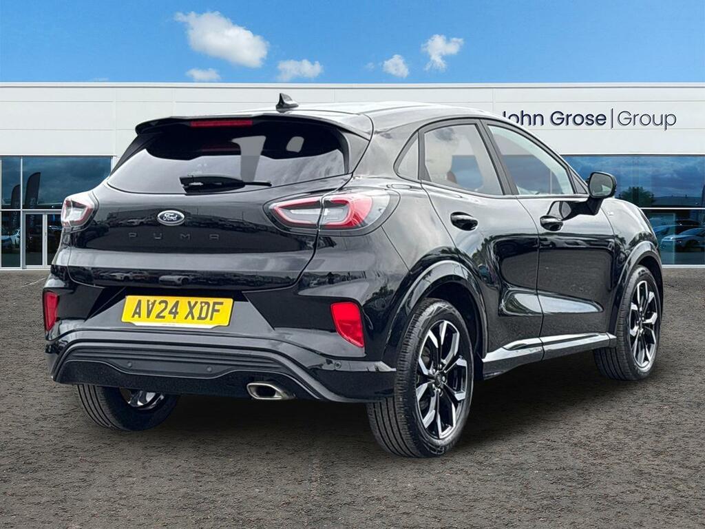 Ford Puma 1.0 Ecoboost Hybrid Mhev 155 St-line X Hatchba AV24XDF Black #3
