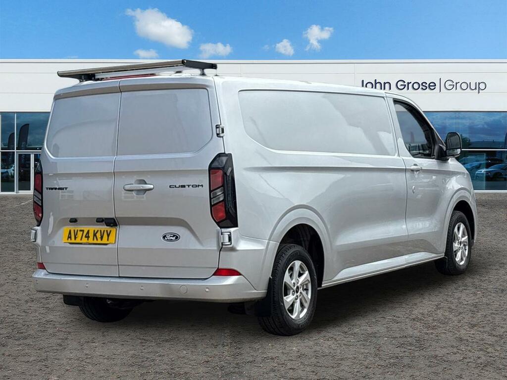 Ford Transit Custom 2.0 Ecoblue 136Ps H1 Van Limited Panel Van AV74KVY Silver #3