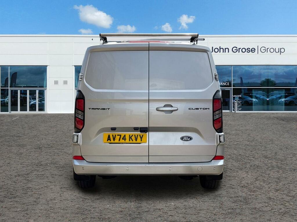 Ford Transit Custom 2.0 Ecoblue 136Ps H1 Van Limited Panel Van AV74KVY Silver #4