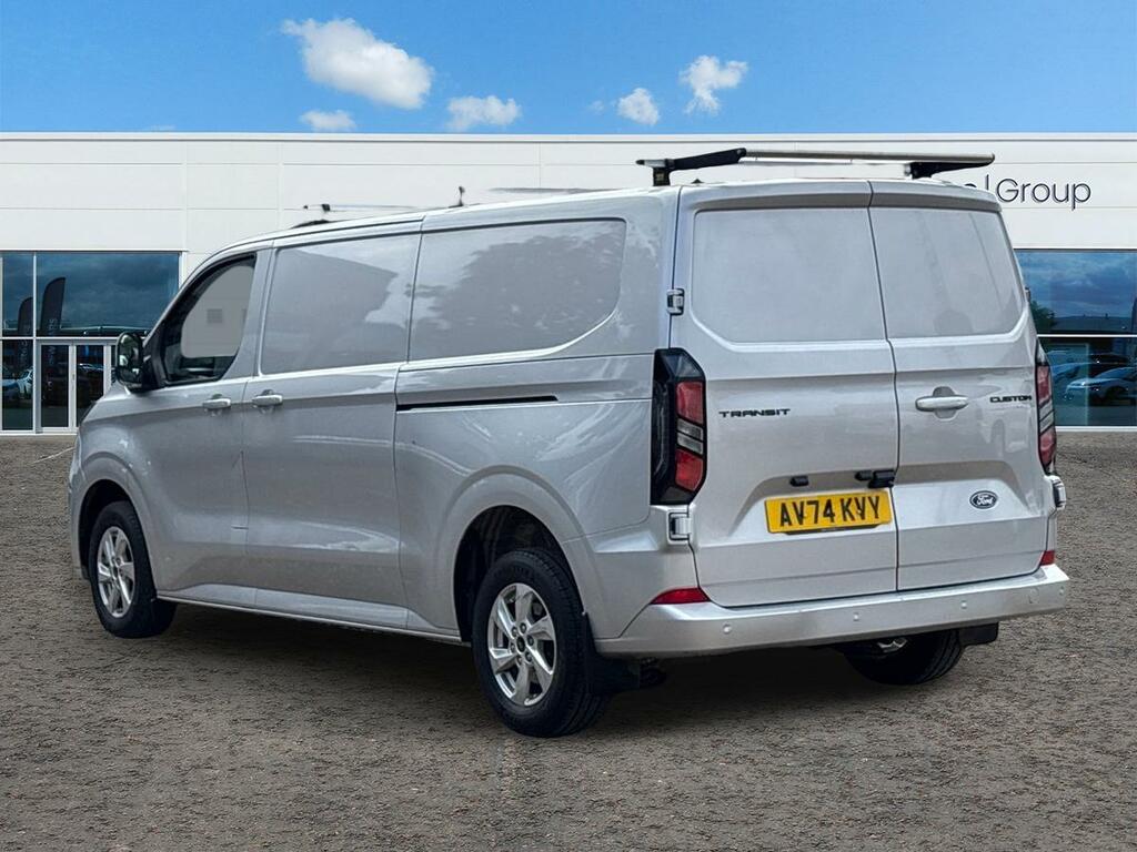 Ford Transit Custom 2.0 Ecoblue 136Ps H1 Van Limited Panel Van AV74KVY Silver #5