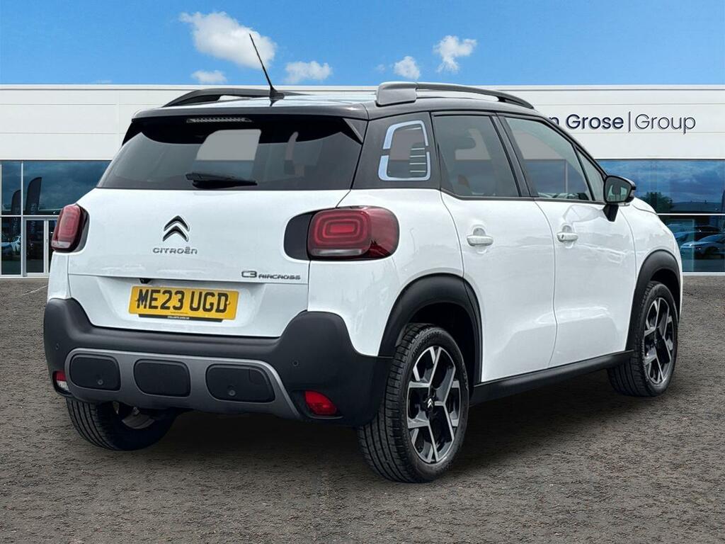 Citroen C3 Aircross 1.2 Puretech 110 Shine Plus Hatchback ME23UGD White #3