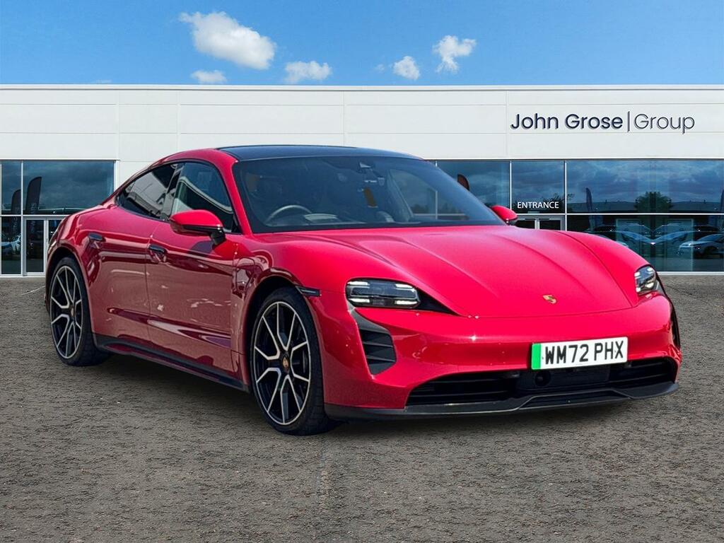Porsche Taycan 350Kw 93Kwh Rwd Saloon Red