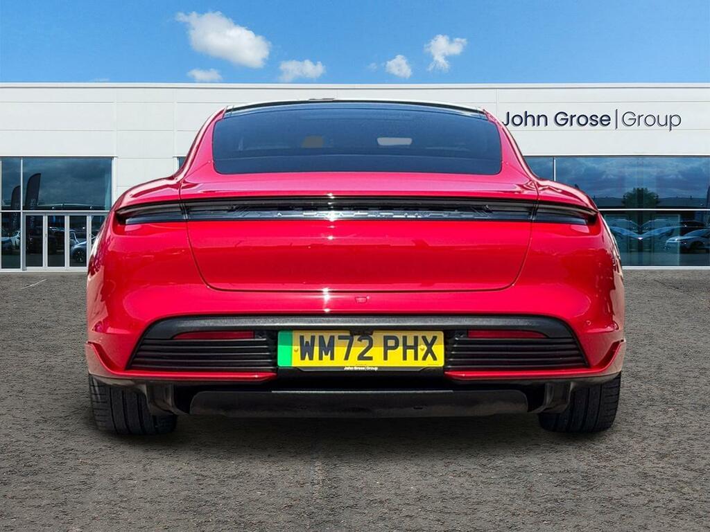 Porsche Taycan 350Kw 93Kwh Rwd Saloon Red #4
