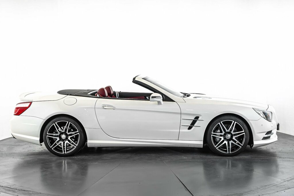 Mercedes-Benz SL Class Sl63 Amg White #11