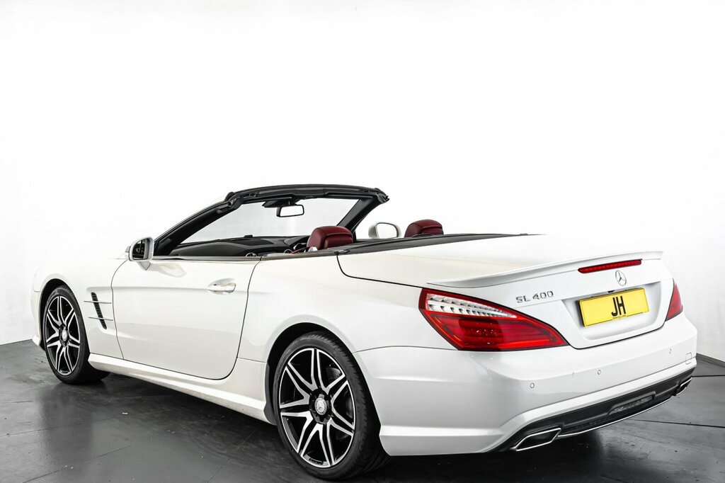 Mercedes-Benz SL Class Sl63 Amg White #8