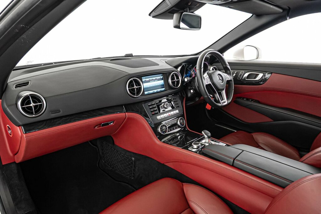 Mercedes-Benz SL Class Sl63 Amg White #20