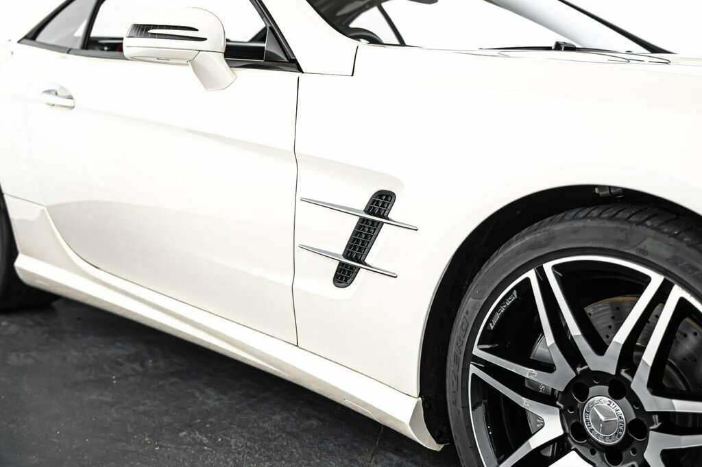 Mercedes-Benz SL Class Sl63 Amg White #16
