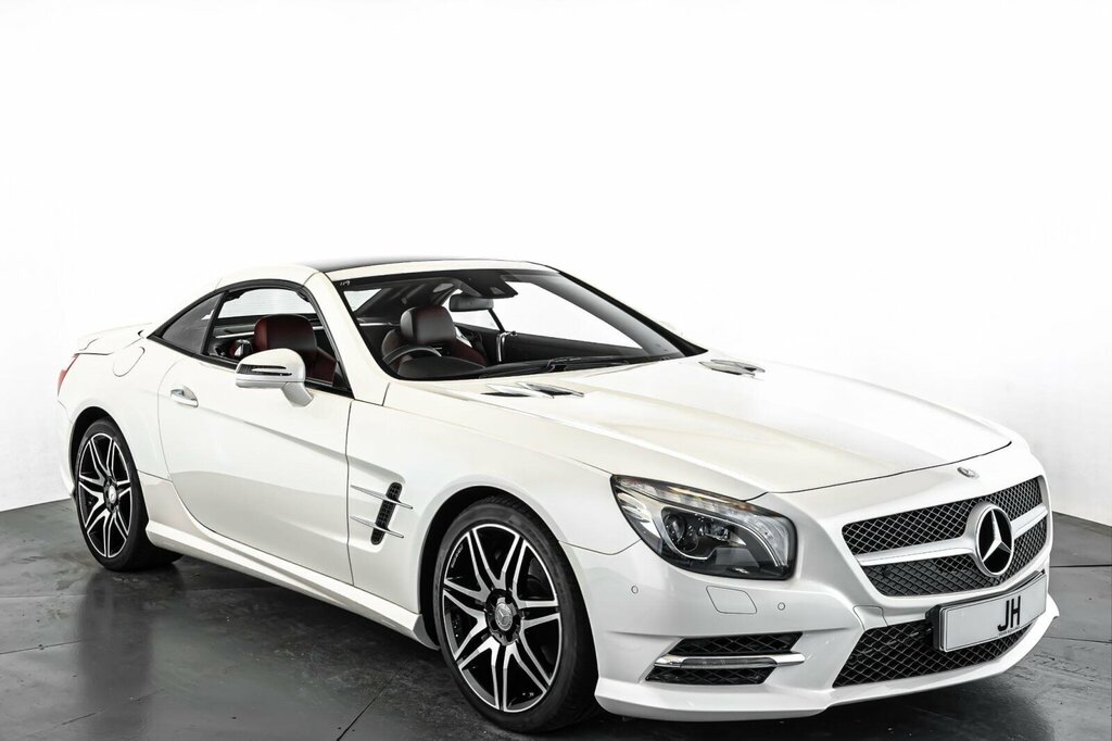 Mercedes-Benz SL Class Sl63 Amg White #12