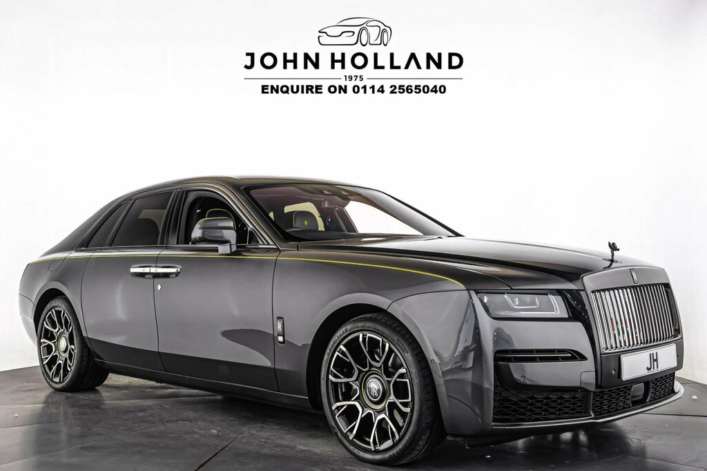 Rolls-Royce Ghost 6.75 V12 Black Badge 4Wd Euro 6 4 Seat Black