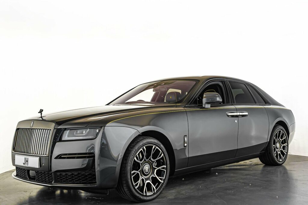 Rolls-Royce Ghost 6.75 V12 Black Badge 4Wd Euro 6 4 Seat Black #6