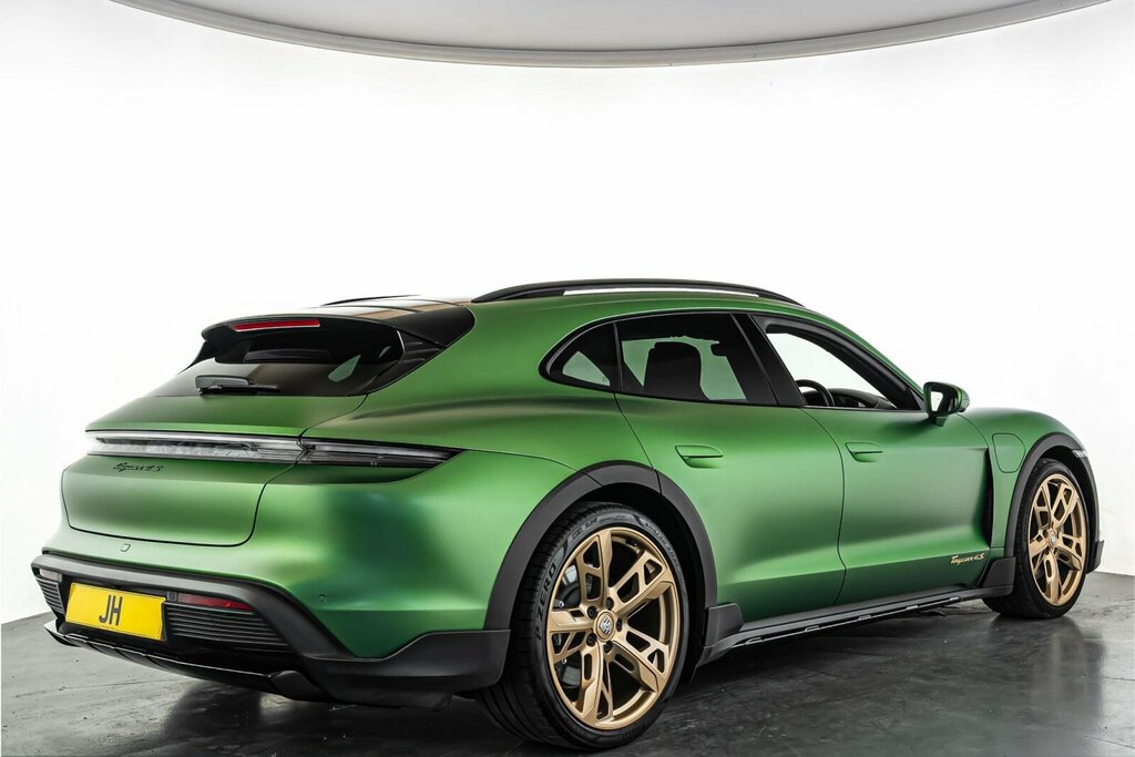 Porsche Taycan 2024 Blue #8
