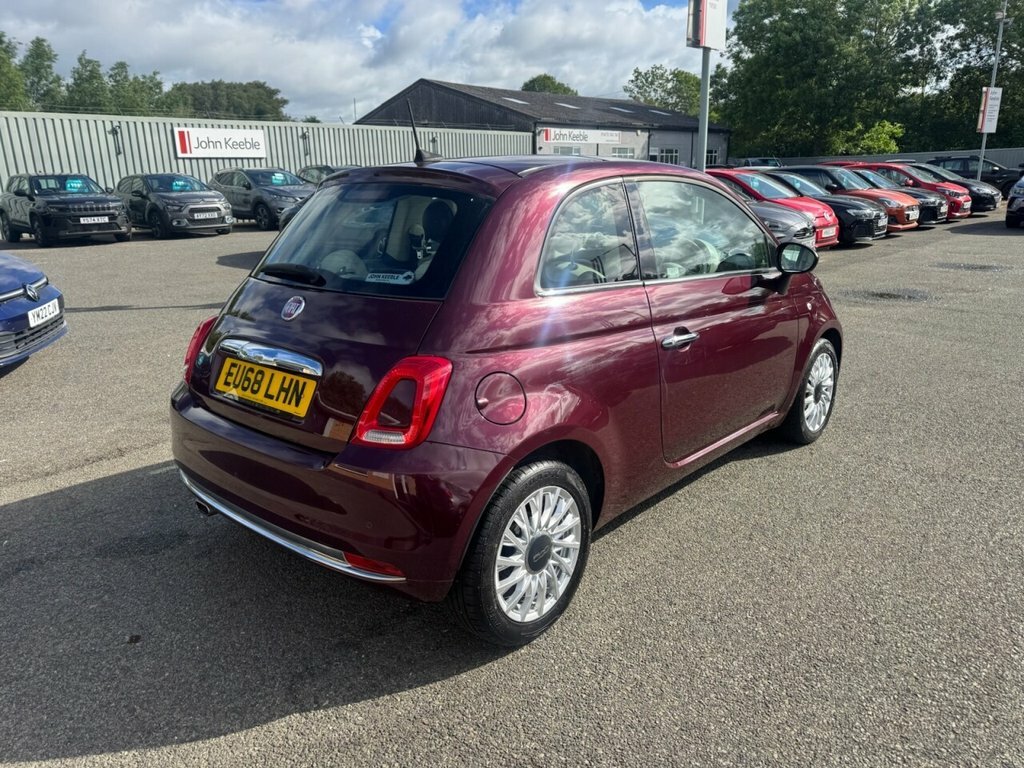Fiat 500 1.2L Lounge EU68LHN Red #5