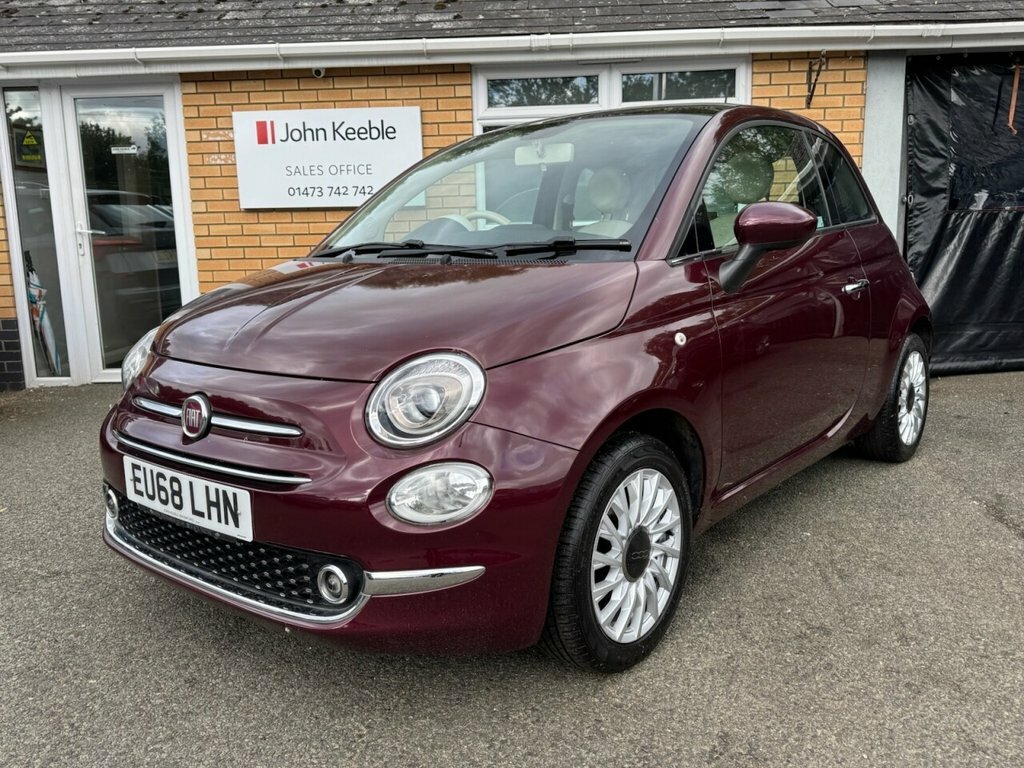 Fiat 500 1.2L Lounge Red