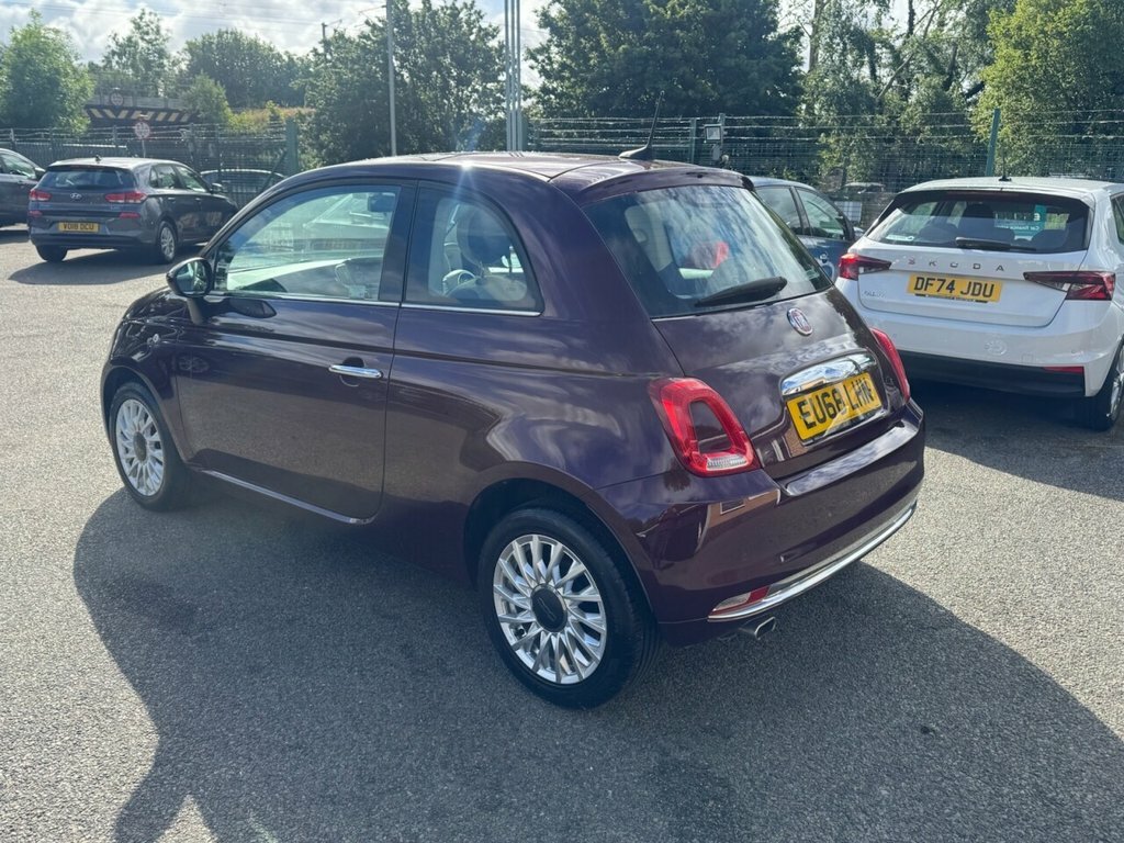Fiat 500 1.2L Lounge EU68LHN Red #3