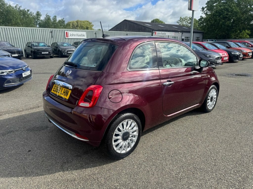 Fiat 500 1.2L Lounge EU68LHN Red #2