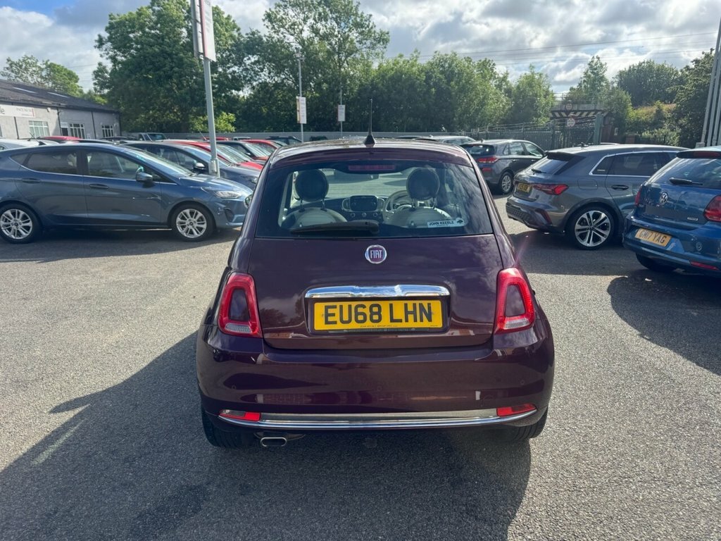 Fiat 500 1.2L Lounge EU68LHN Red #6