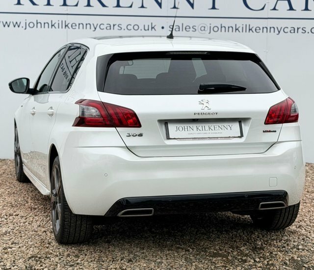 Peugeot 308 Bluehdi Gt Line Hatchback White #4