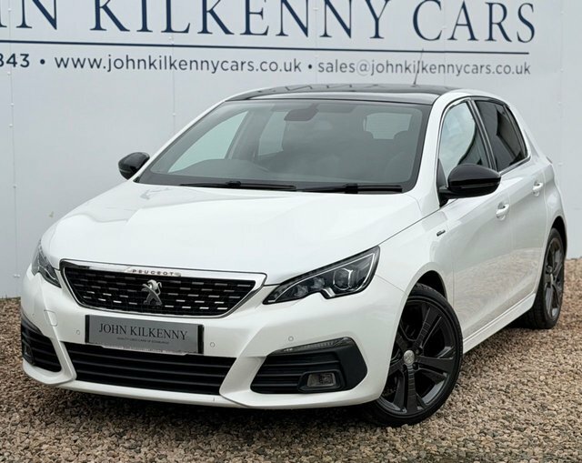 Peugeot 308 Bluehdi Gt Line Hatchback White #3