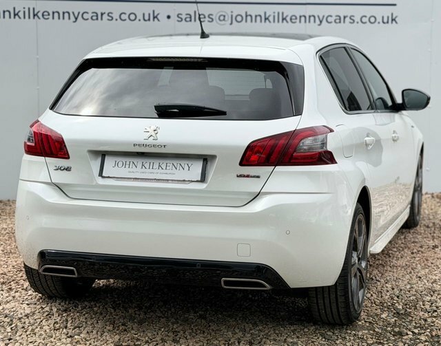Peugeot 308 Bluehdi Gt Line Hatchback White #6