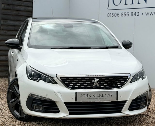 Peugeot 308 Bluehdi Gt Line Hatchback White #2