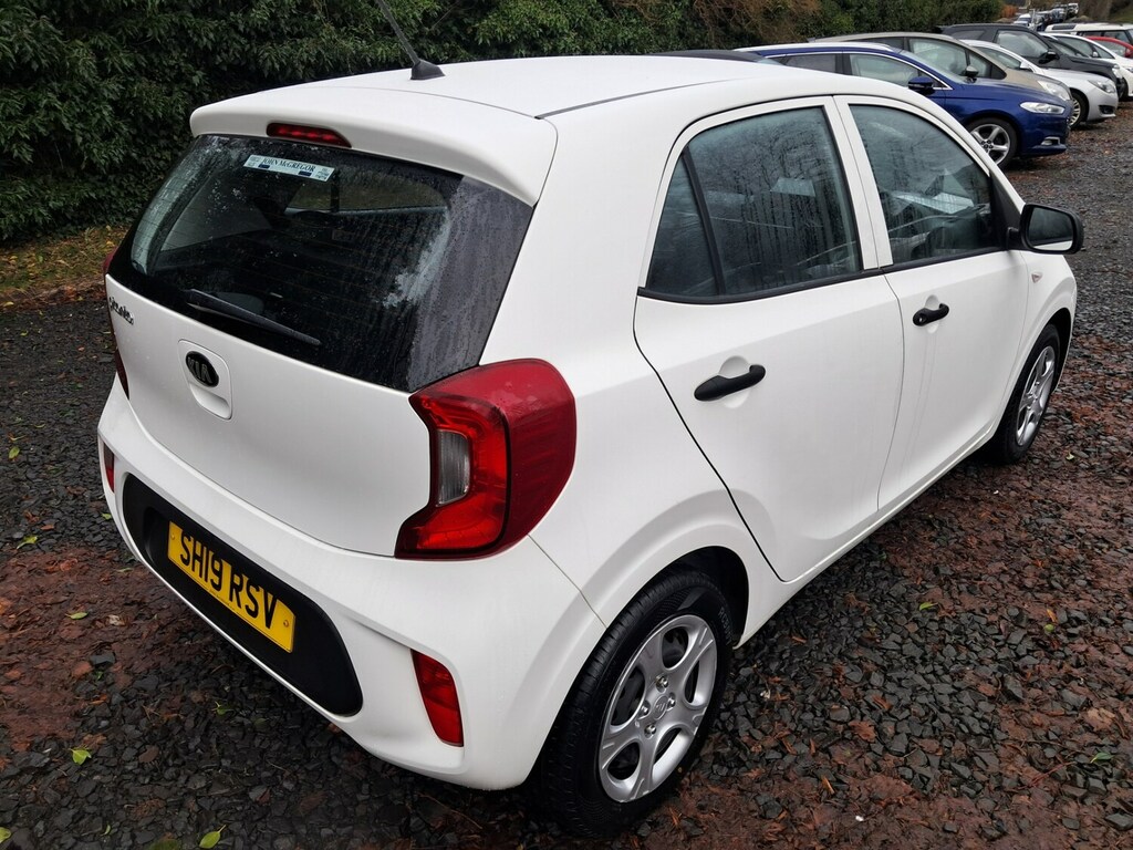 Kia Picanto 1.0 1 SH19RSV White #6