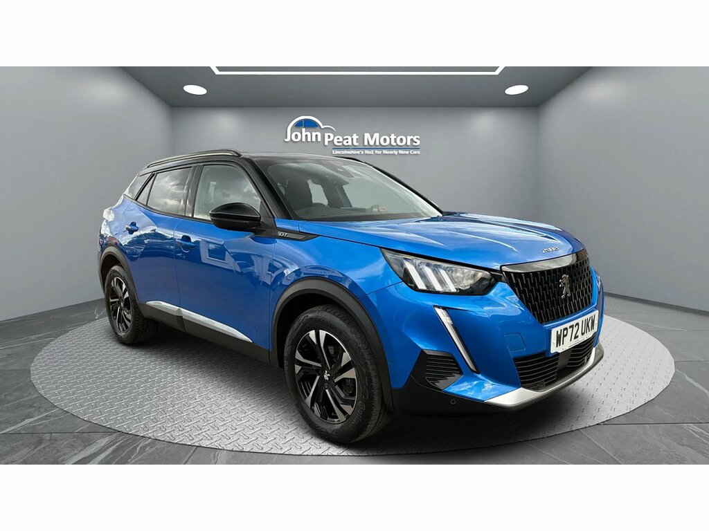 Peugeot 2008 Puretech Gt WP72UKW Blue #3