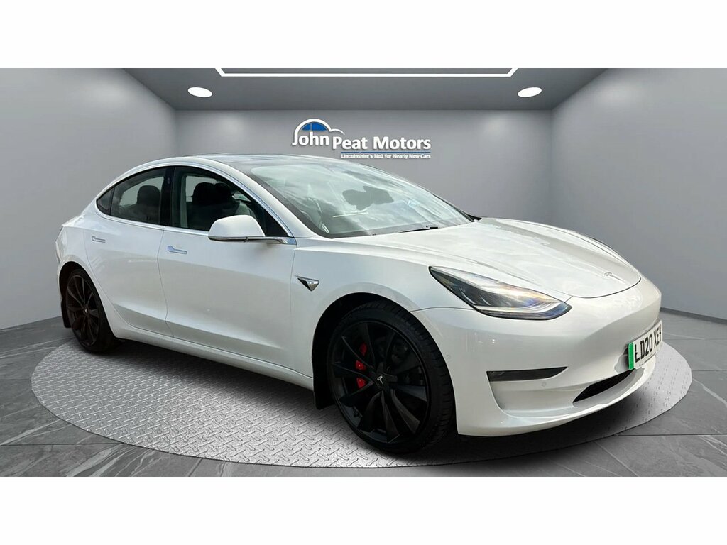 Tesla Model 3 Performance White #3