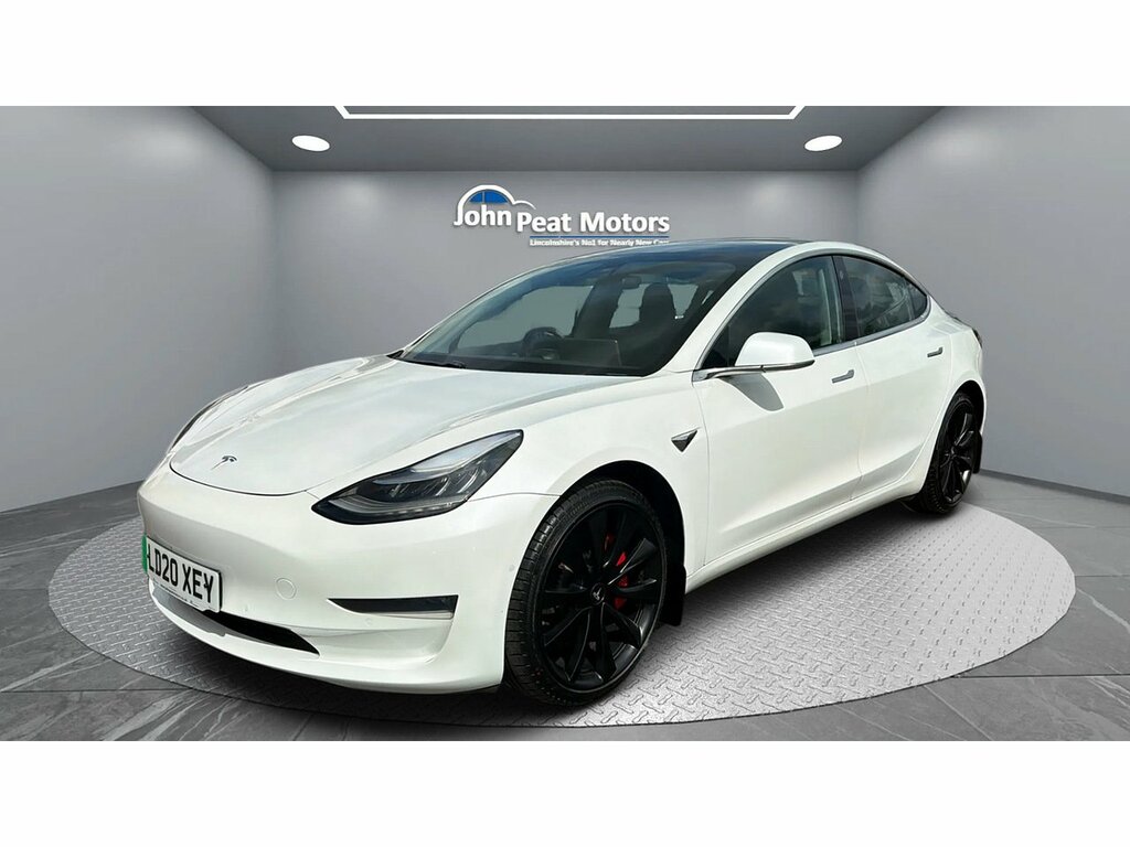 Tesla Model 3 Performance White