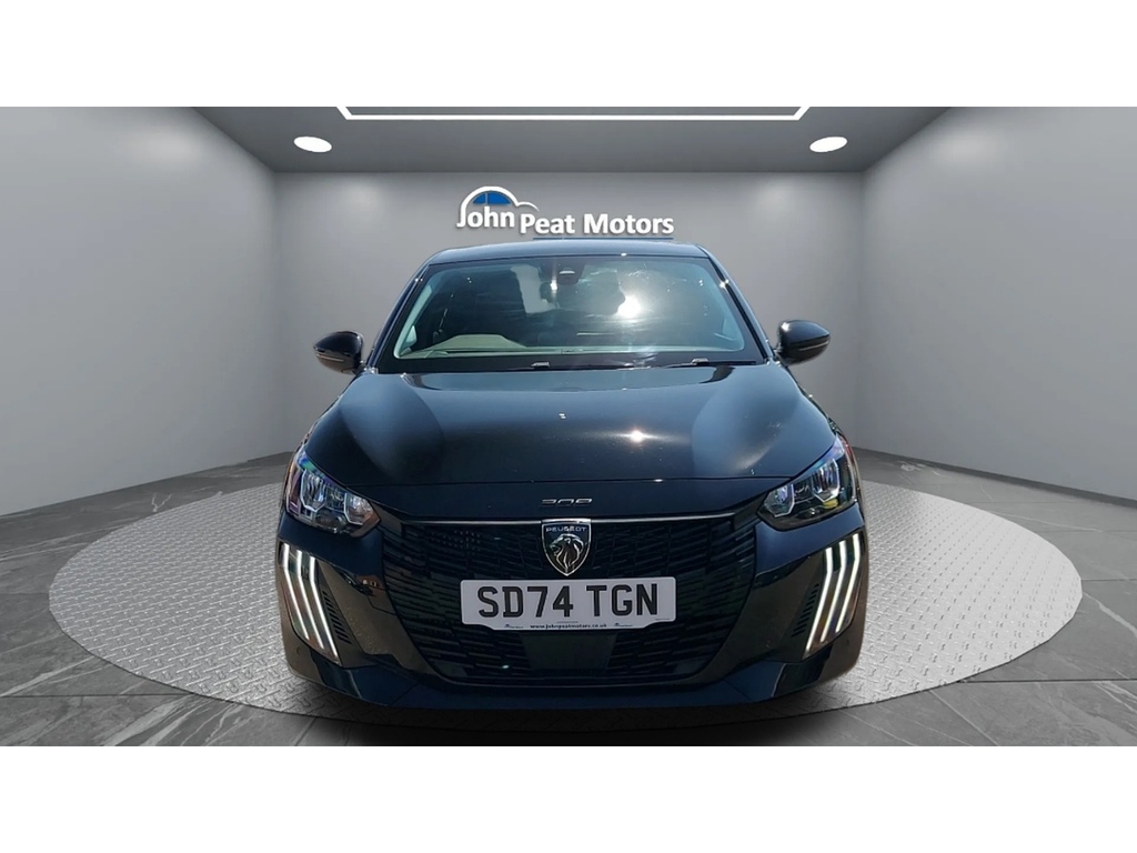 Peugeot 208 Puretech Allure SD74TGN Black #2