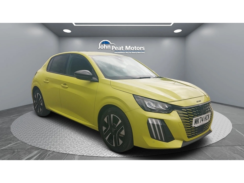 Peugeot 208 Puretech Allure MK74HCN Yellow #3