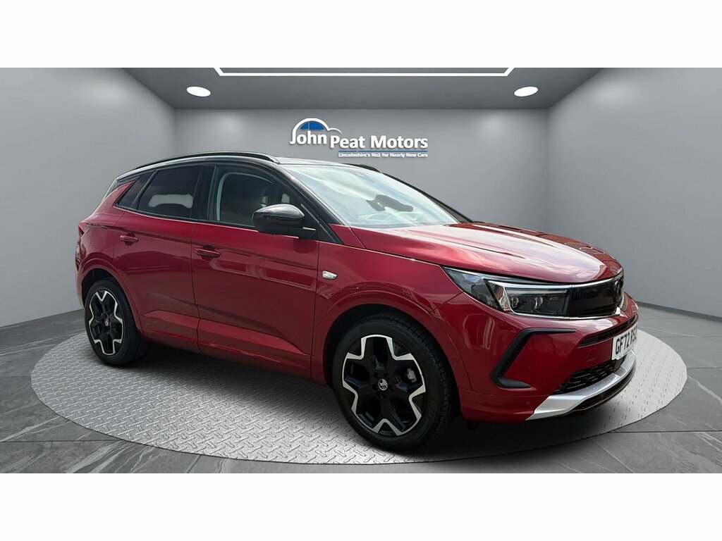 Vauxhall Grandland Turbo Ultimate GF72RSZ Red #3