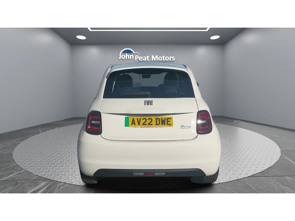 Fiat 500E Icon White #6